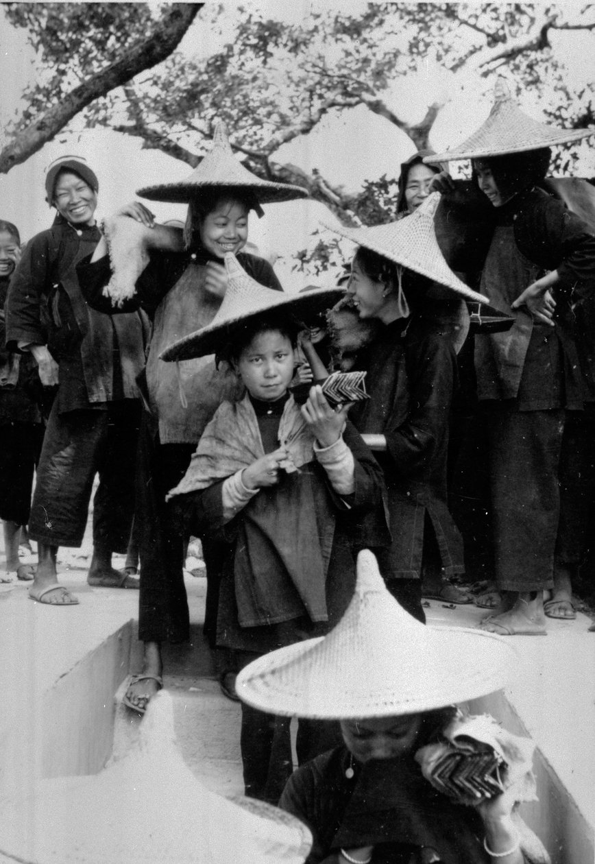 Gruppe af kvinder i Hong Kong af English Photographer
