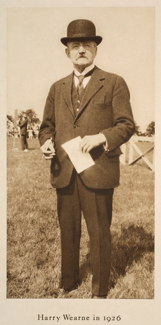 Harry Wearne i 1926 (sepiafoto) af English Photographer
