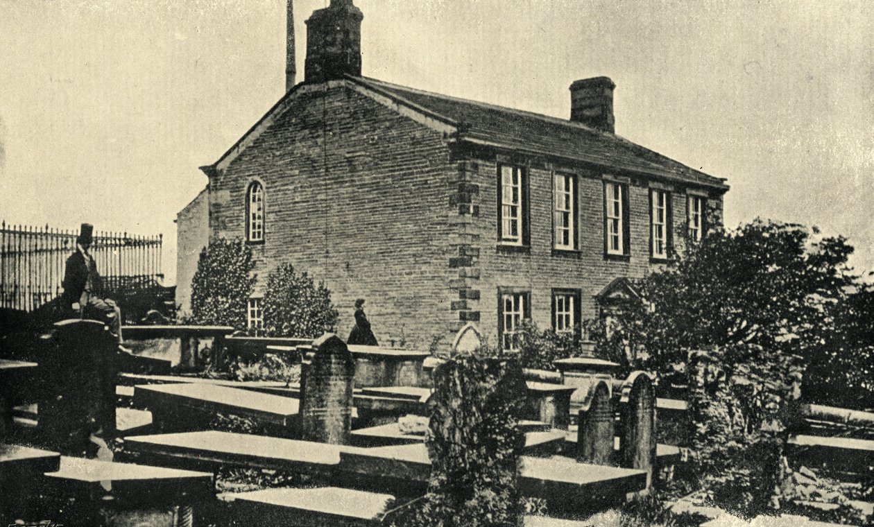 Haworth Præstegård, hjemsted for Bronte-familien af English Photographer