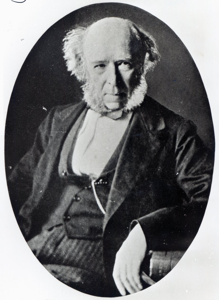 Herbert Spencer (1820-1903) af English Photographer