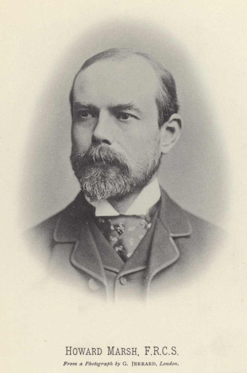 Howard Marsh, FRCS (s/h-foto) af English Photographer