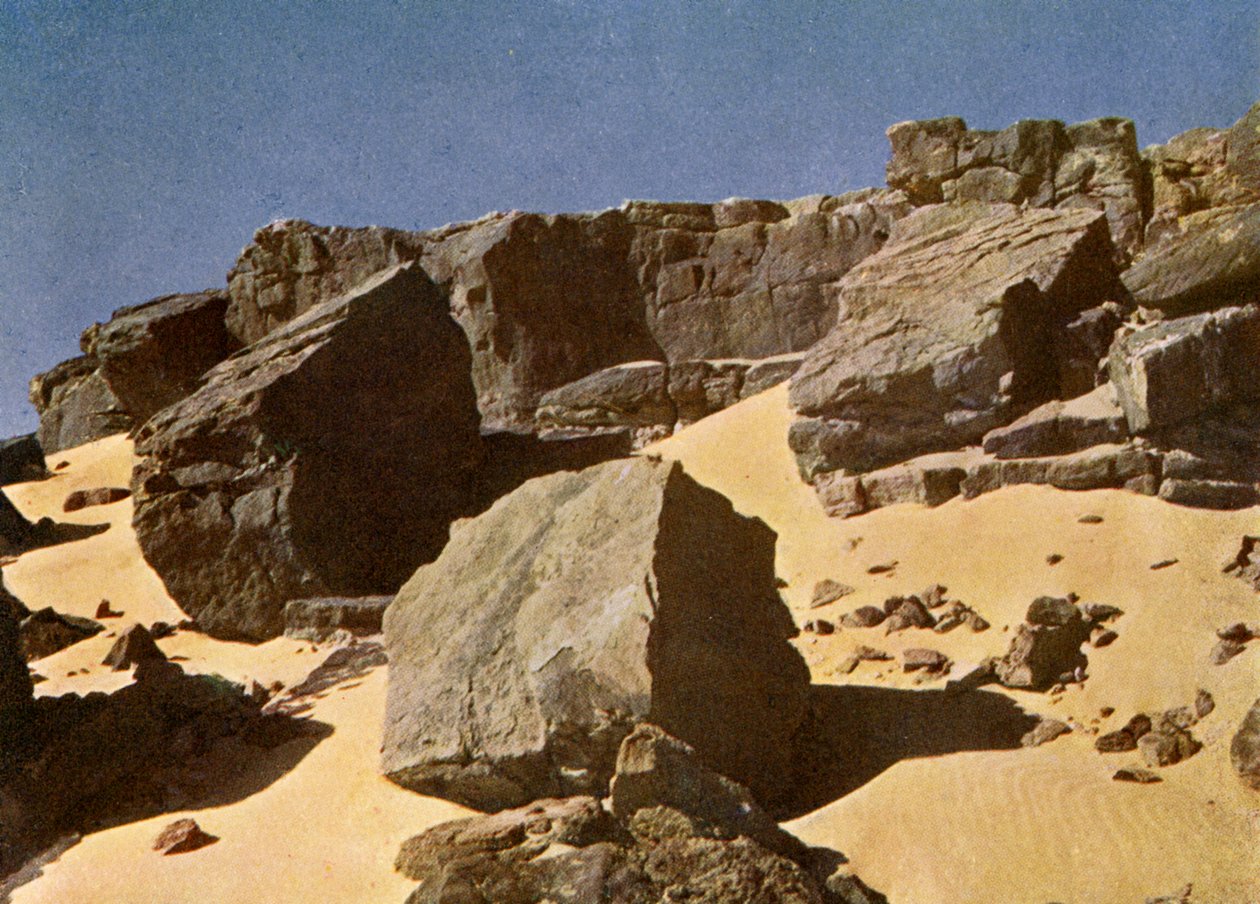 I Sahara, Egypten af English Photographer