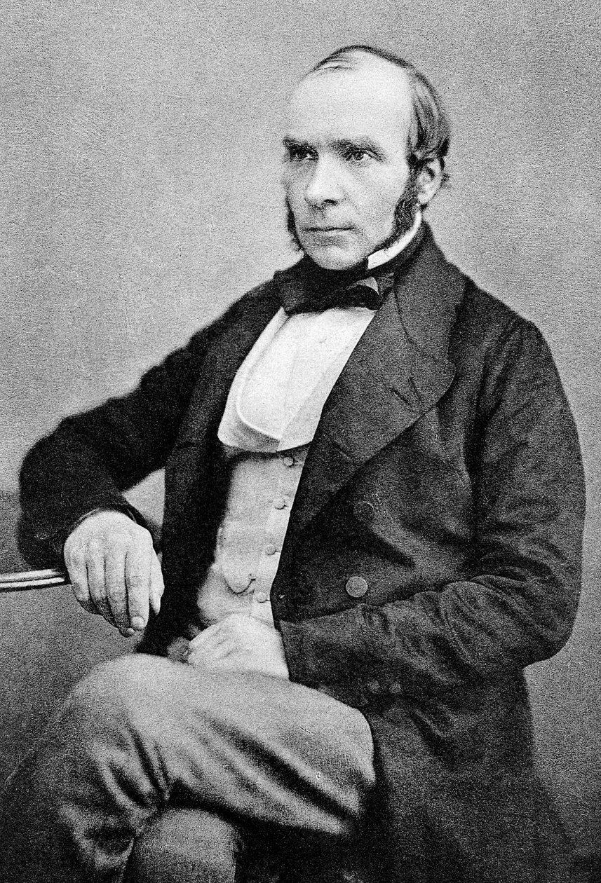 John Snow (1813-1858) engelsk læge kendt for sit arbejde inden for epidemiologi, Autotype 1856, udgivet i 1887 (autotype) af English Photographer