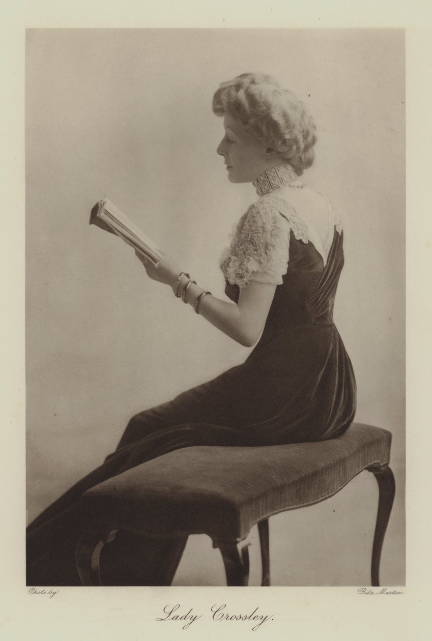 Lady Crossley (s/h-foto) af English Photographer
