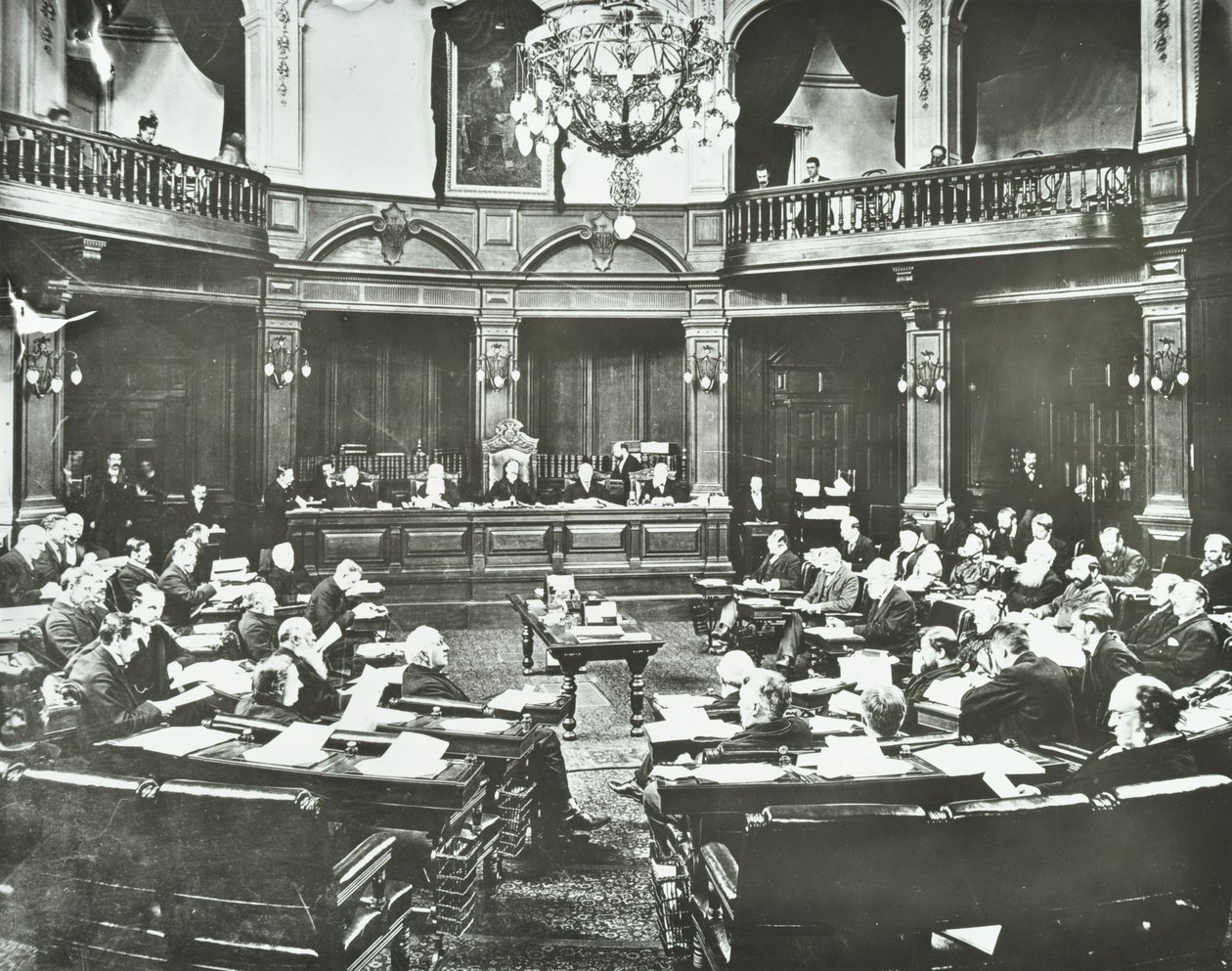 London School Board, 1895 af English Photographer