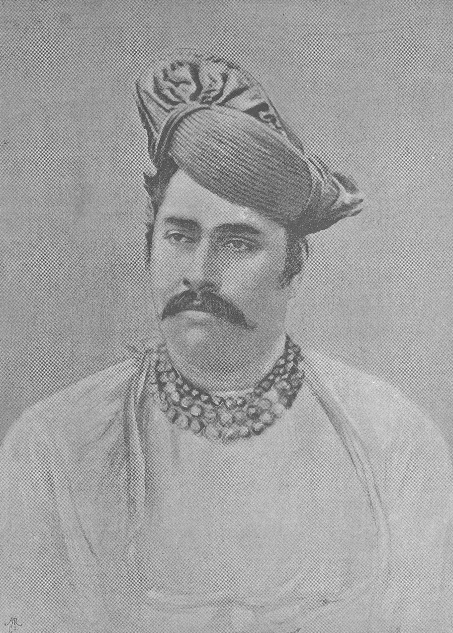 Maharaja Shivaji Rao Holkar fra Indore af English Photographer