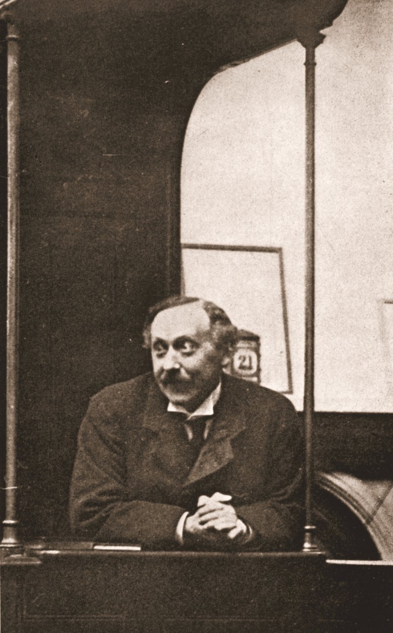 Herbert Gladstone i vidneboksen under retssagen mod Emmeline Pankhurst og andre af English Photographer