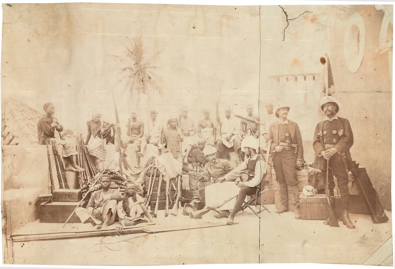 Foto fra et album tilhørende Henry Morton Stanley af English Photographer