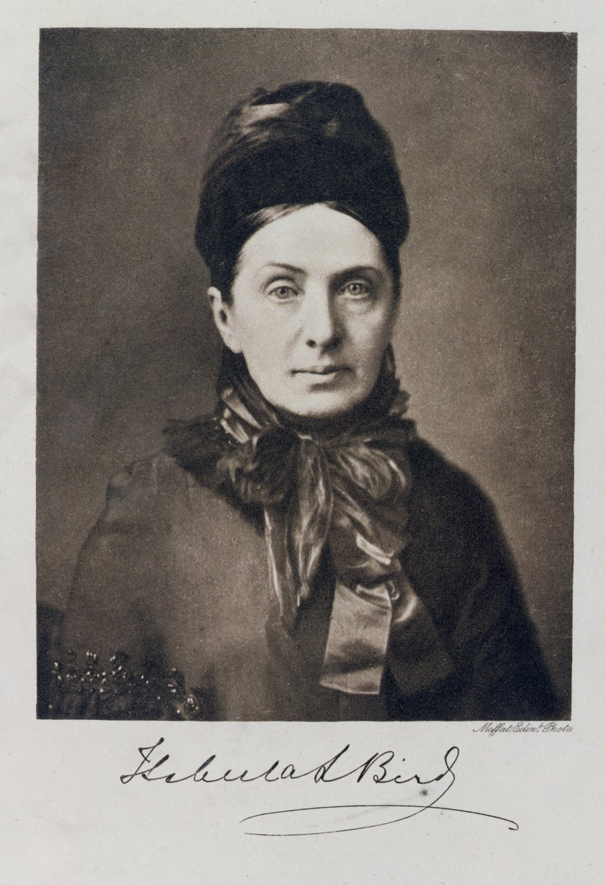 Portræt af Isabella Bird Bishop af English Photographer