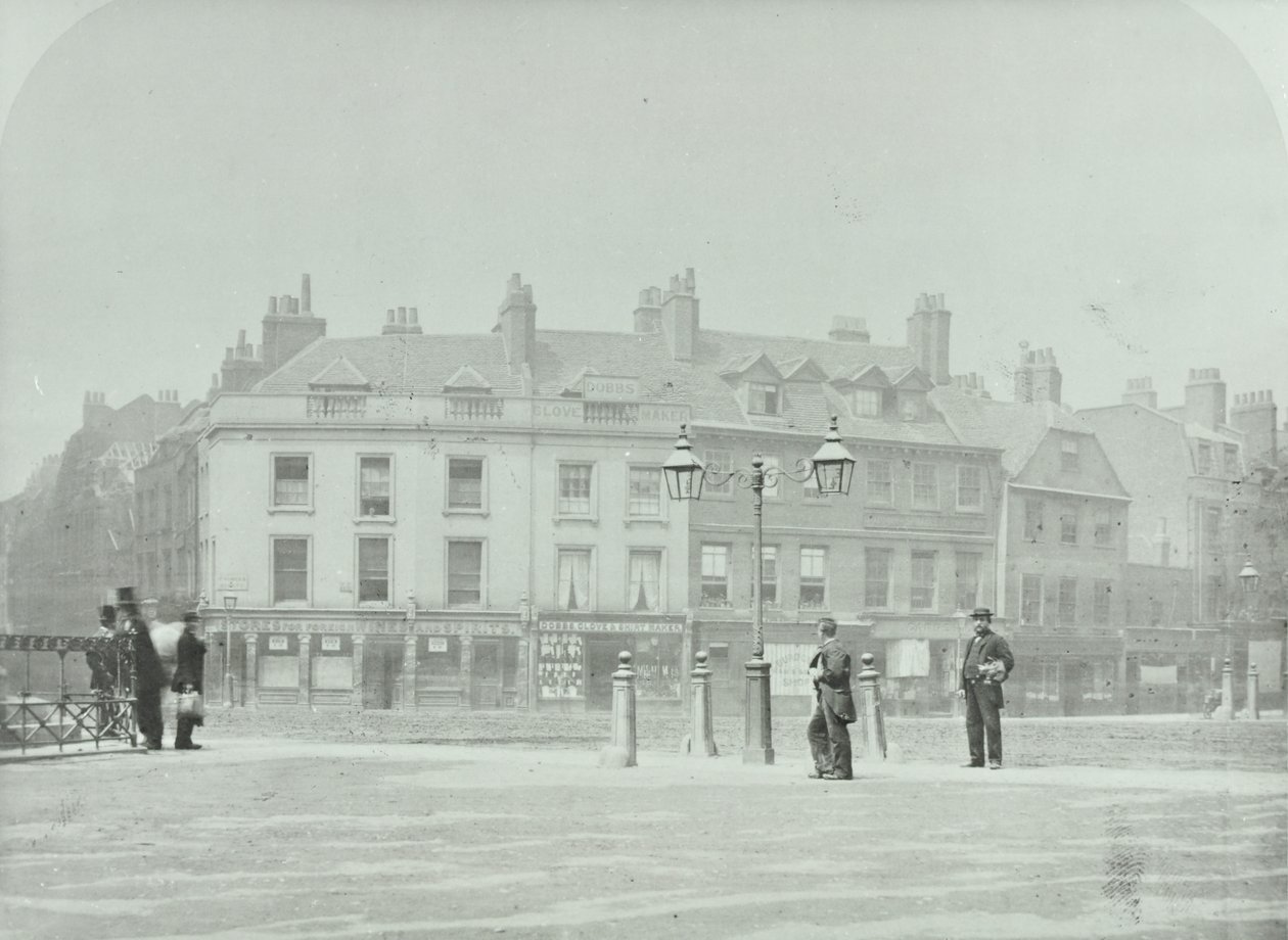 Princes Street, Westminster LB: fra helligdommen, 1885 af English Photographer