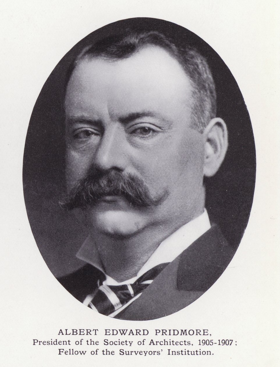 Fremtrædende mænd fra London: Albert Edward Pridmore (s/h-billede) af English Photographer