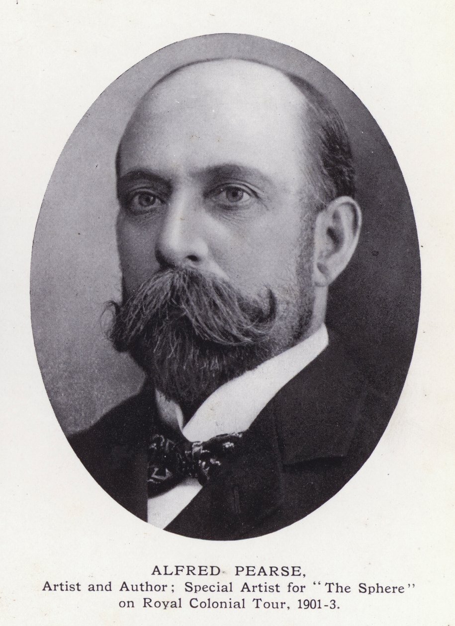 Prominent Men of London: Alfred Pearse (s/h foto) af English Photographer