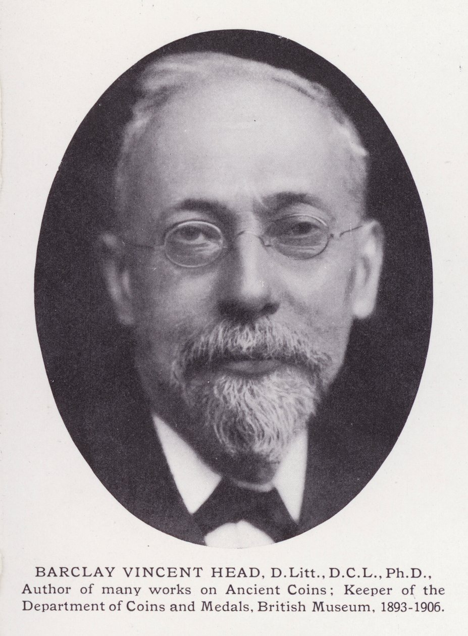 Fremtrædende mænd fra London: Barclay Vincent Head (s/h-billede) af English Photographer