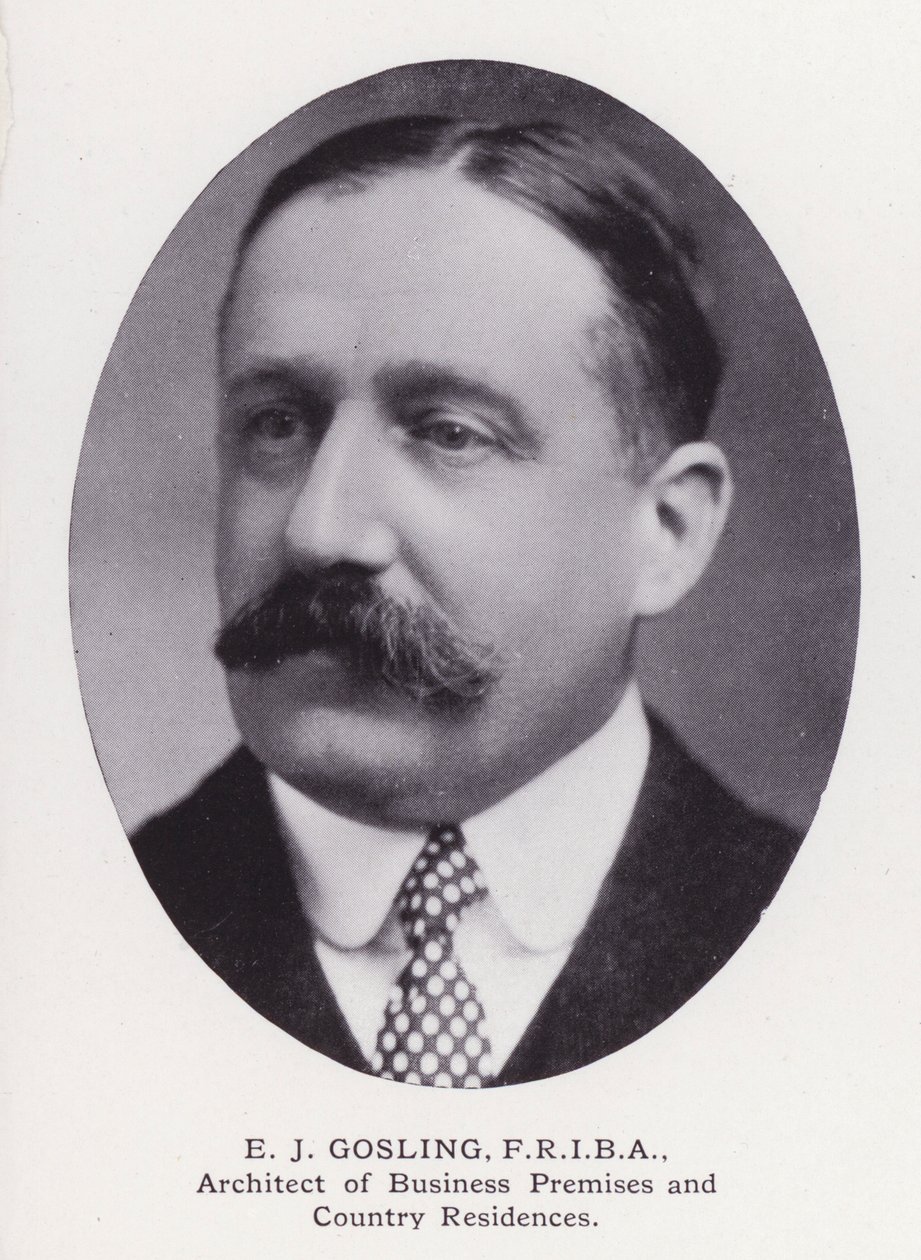 Prominent Men of London: E J Gosling (s/h foto) af English Photographer