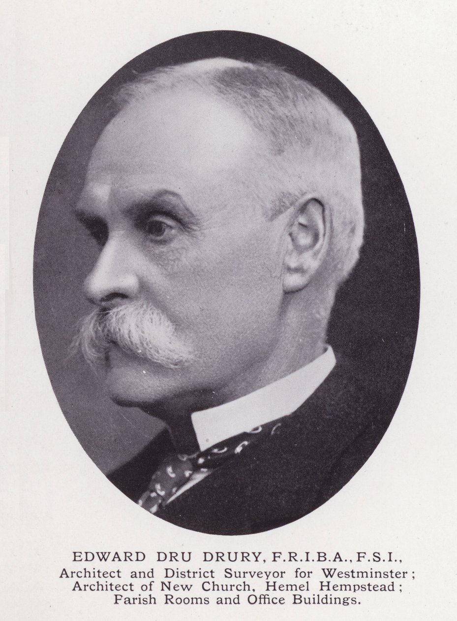 Prominent Men of London: Edward Dru Drury (s/h foto) af English Photographer