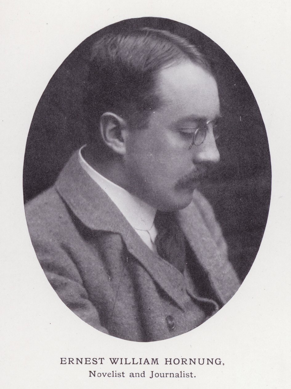 Fremtrædende mænd fra London: Ernest William Hornung (s/h-foto) af English Photographer