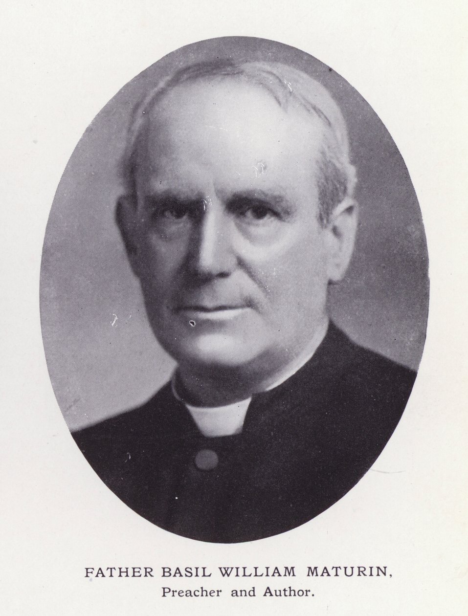 Fremtrædende mænd fra London: Fader Basil William Maturin (s/h foto) af English Photographer