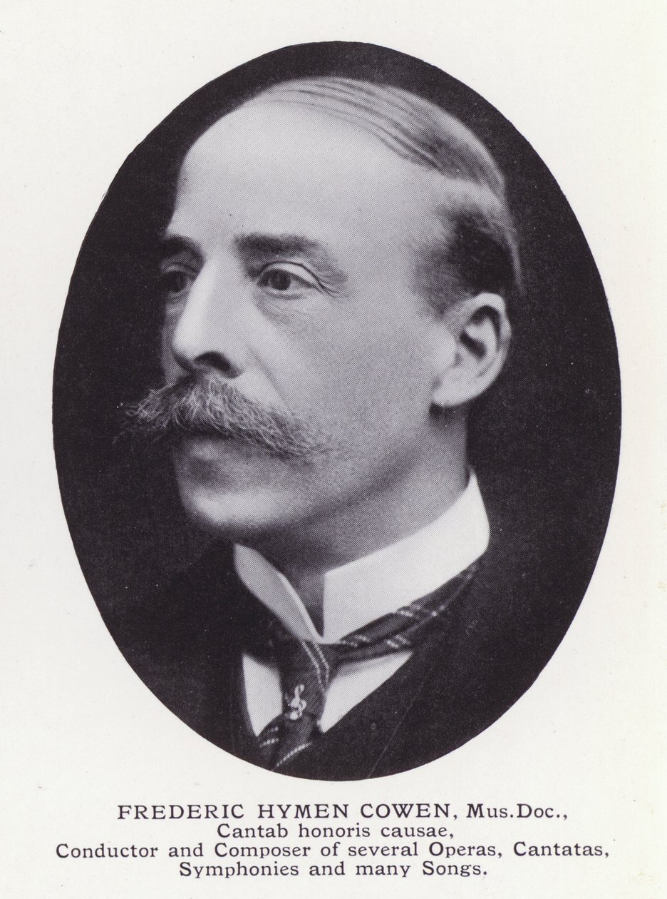 Prominent Men of London: Frederic Hymen Cowen (s/h foto) af English Photographer