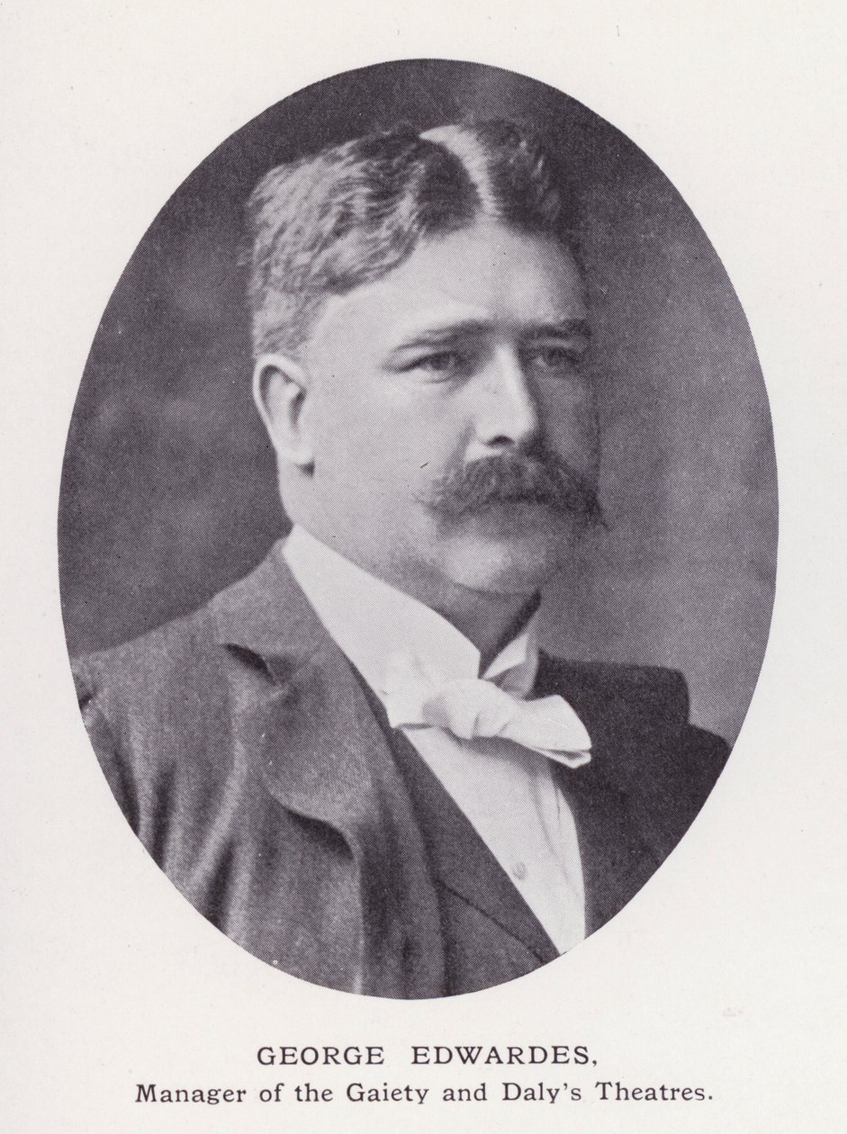 Fremtrædende mænd fra London: George Edwardes (s/h-billede) af English Photographer