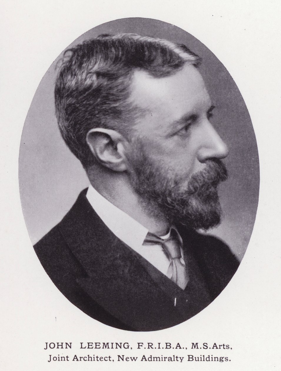 Prominent Men of London: John Leeming (s/h foto) af English Photographer