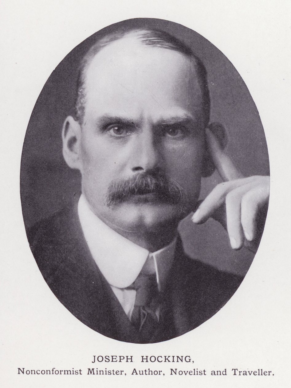 Fremtrædende mænd fra London: Joseph Hocking (s/h-billede) af English Photographer
