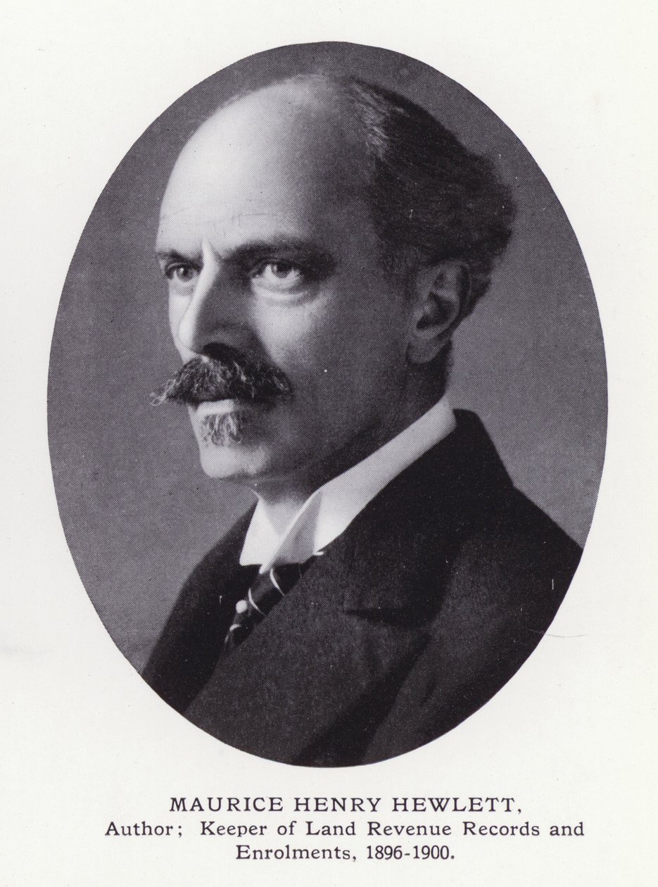 Fremtrædende mænd fra London: Maurice Henry Hewlett (s/h-foto) af English Photographer