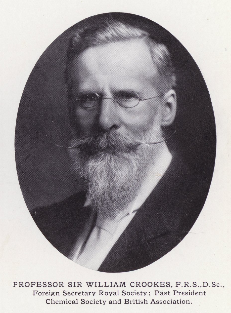 Fremtrædende mænd fra London: Professor Sir William Crookes (s/h foto) af English Photographer