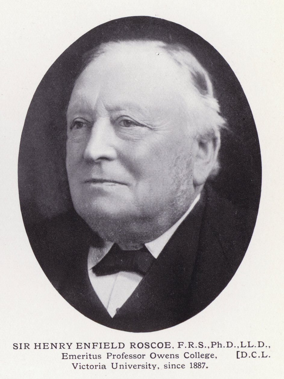 Fremtrædende mænd fra London: Sir Henry Enfield Roscoe (s/h-foto) af English Photographer