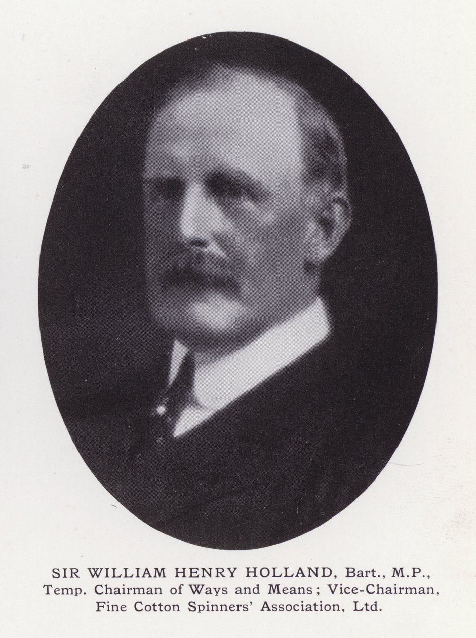 Fremtrædende mænd fra London: Sir William Henry Holland (s/h-foto) af English Photographer