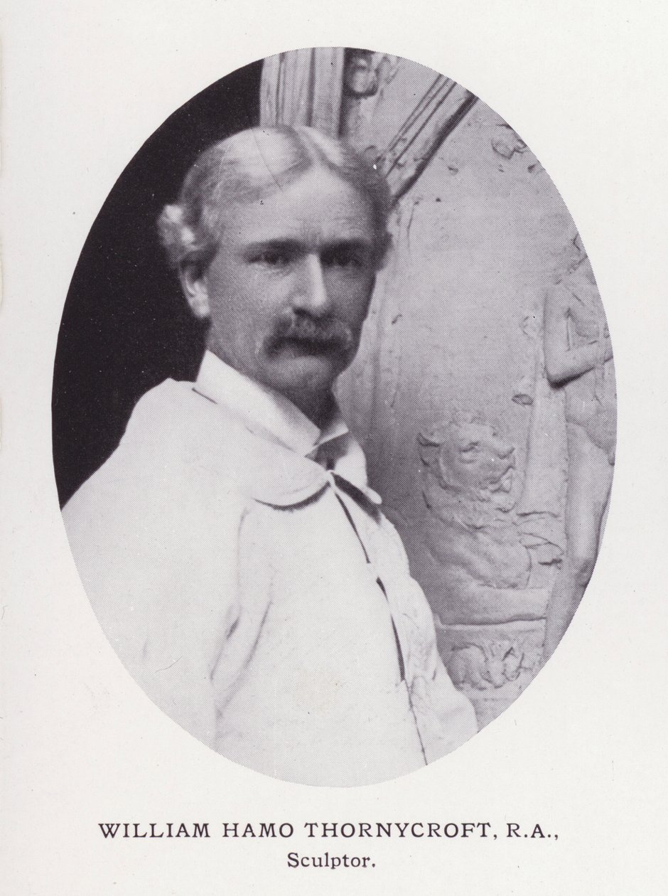 Fremtrædende mænd fra London: William Hamo Thornycroft (s/h foto) af English Photographer