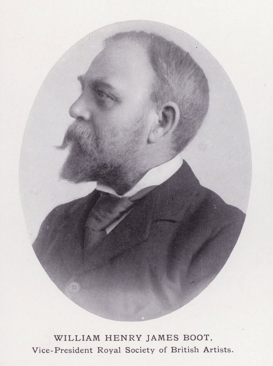 Fremtrædende mænd fra London: William Henry James Boot (s/h-foto) af English Photographer