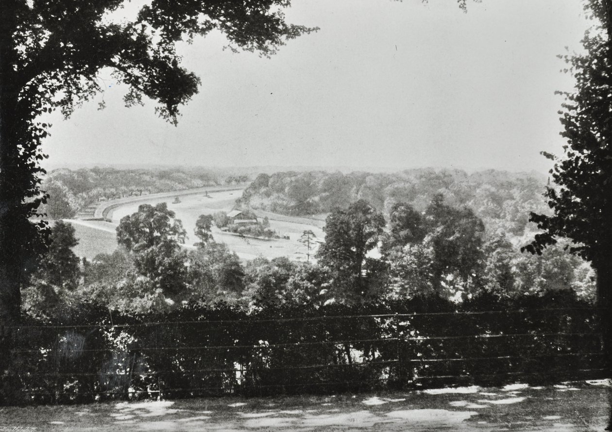 Richmond Hill, Richmond: generel udsigt, 1896 af English Photographer