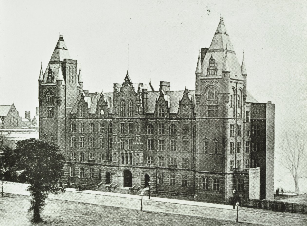 Royal College of Music: eksteriør, 1894 af English Photographer