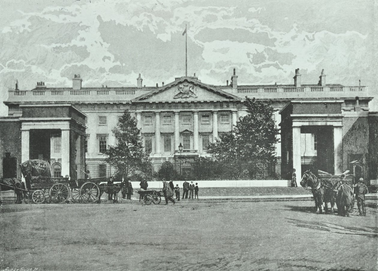 Royal Mint, Tower Hill, 1890 af English Photographer