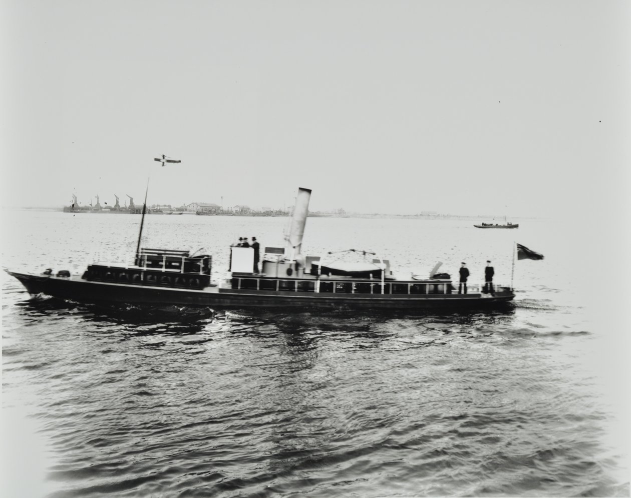 S.S. Beatrice, et skib på Themsen, 1898 af English Photographer
