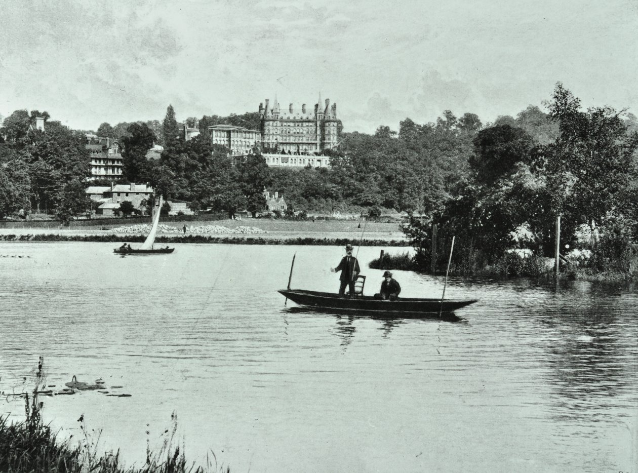 Star And garter home, Richmond Hill, Richmond: generel udsigt, 1895 af English Photographer