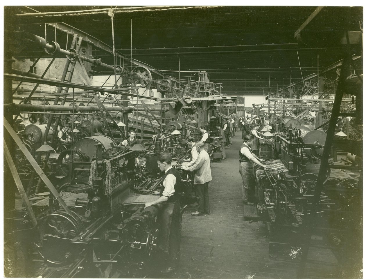 Gobelinvævning, Hughes fabrik nr. 2 af English Photographer