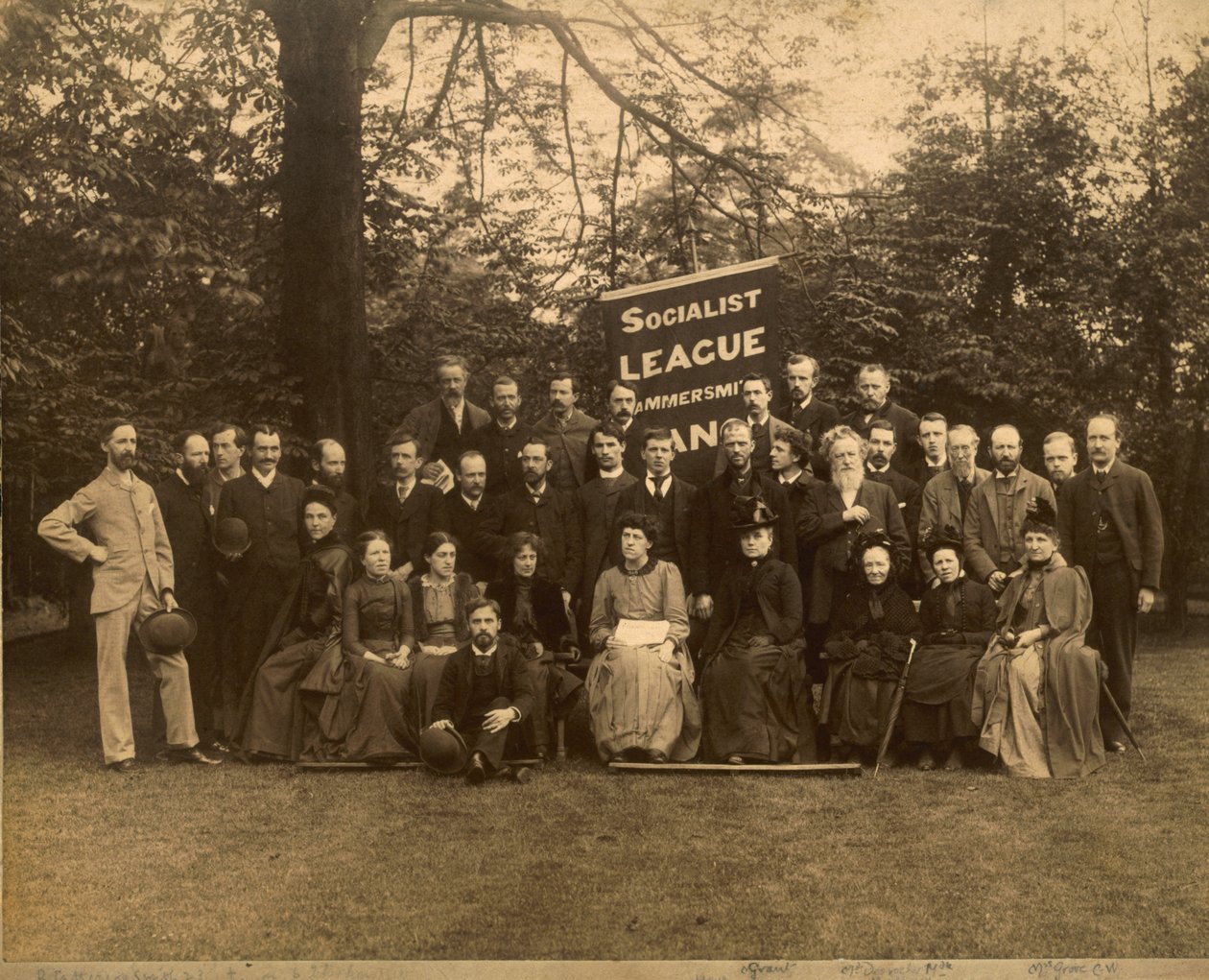 Hammersmith-afdelingen af Socialist League af English Photographer