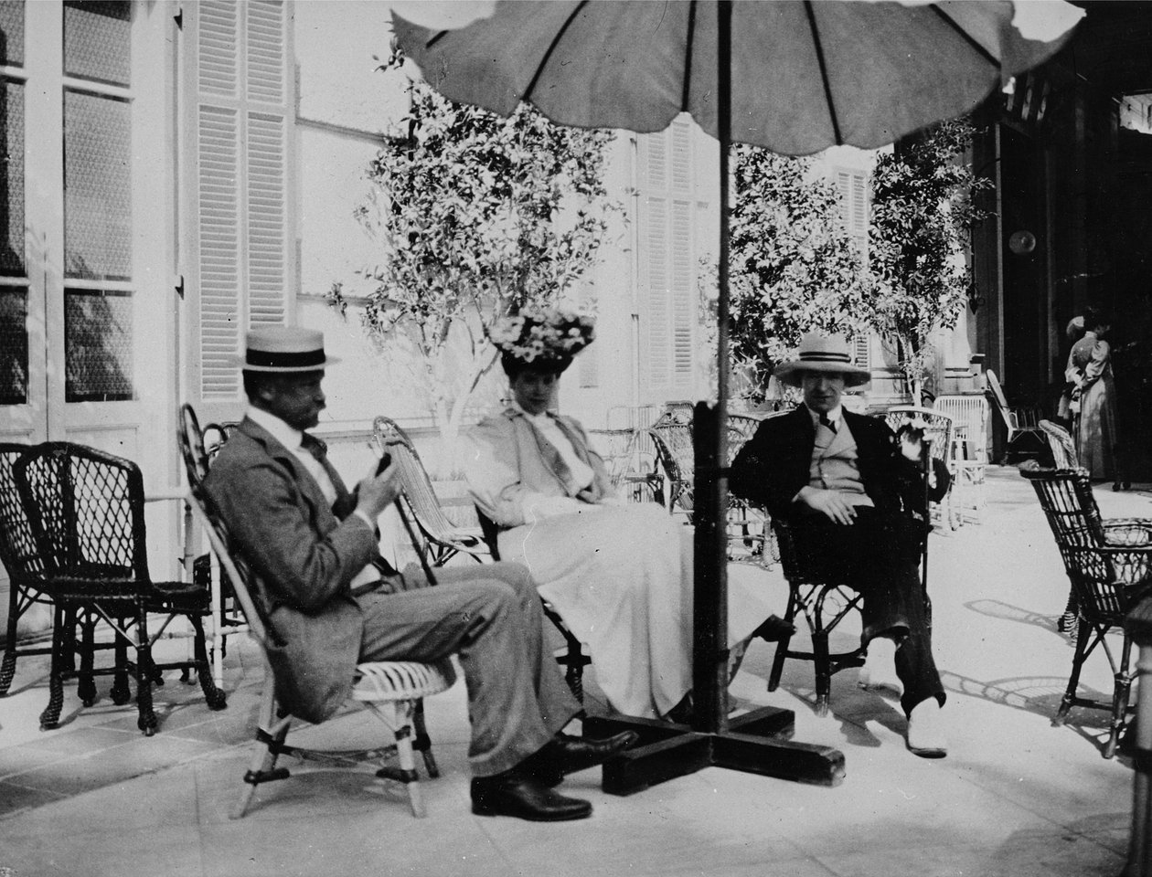 Hotel Veranda, ca. 1904 af English Photographer