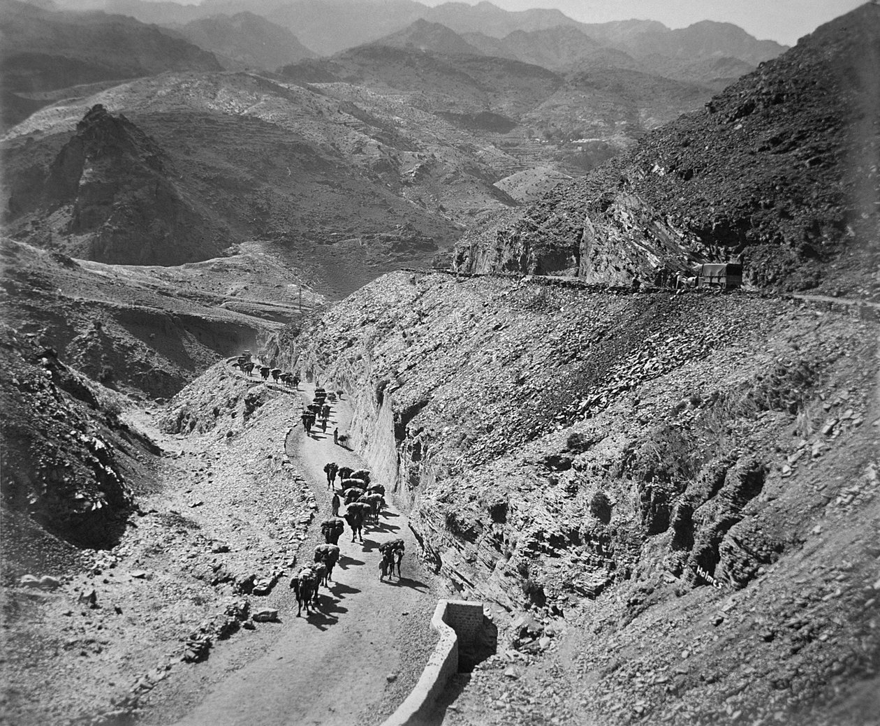 Khyberpasset, Indiens nordvestlige grænse af English Photographer