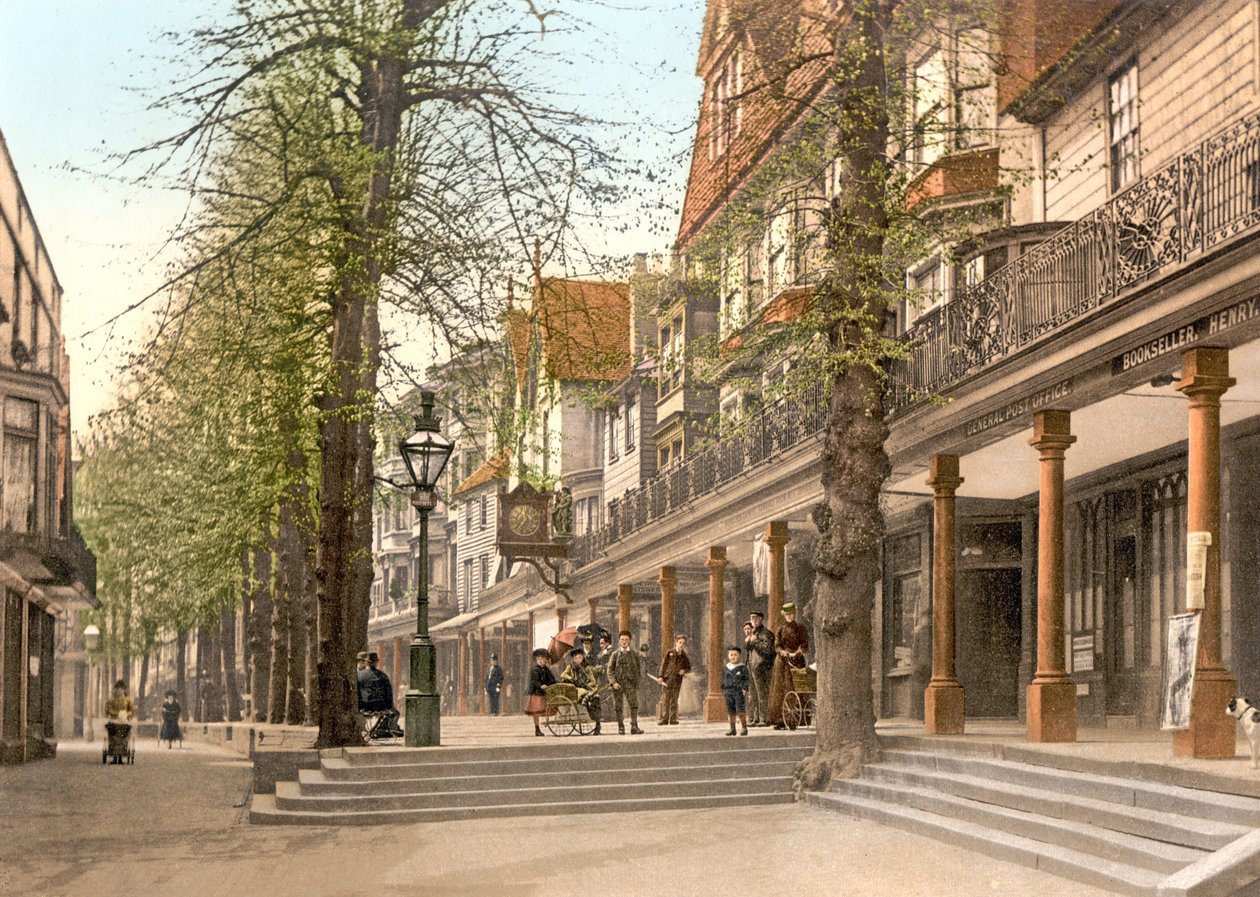 Pantilerne i Tunbridge Wells, 1890-1900 af English Photographer