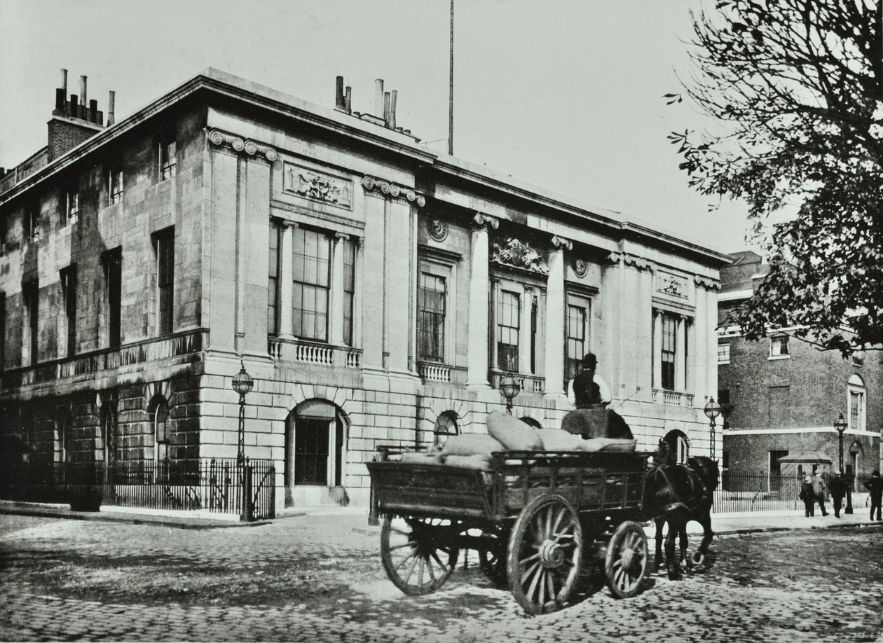 Trinity House, Trinity Square, City of London, 1890 af English Photographer