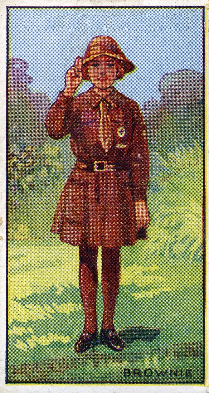 En brownie, 1923 af English School