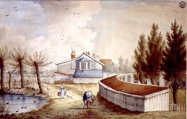 En hytte i nærheden af tehaven Jew