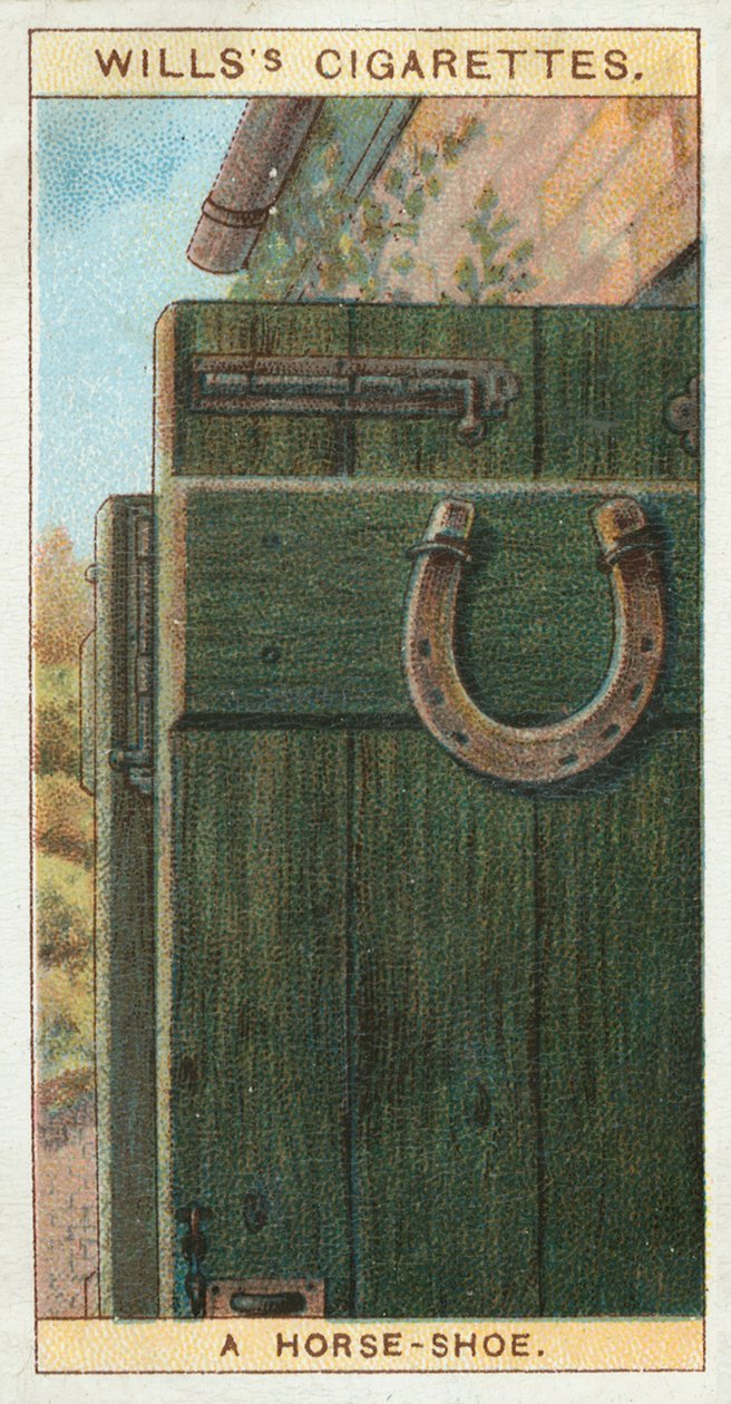 En hestesko (chromolitho) af English School