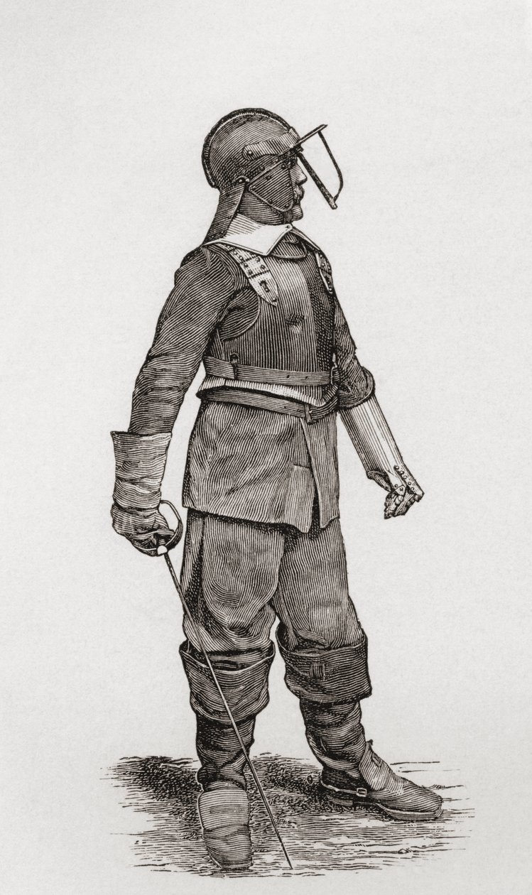 A Light Horseman fra Oliver Cromwells tid, fra 