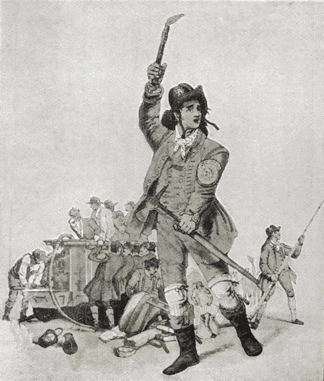 En brandmand i London i 1790