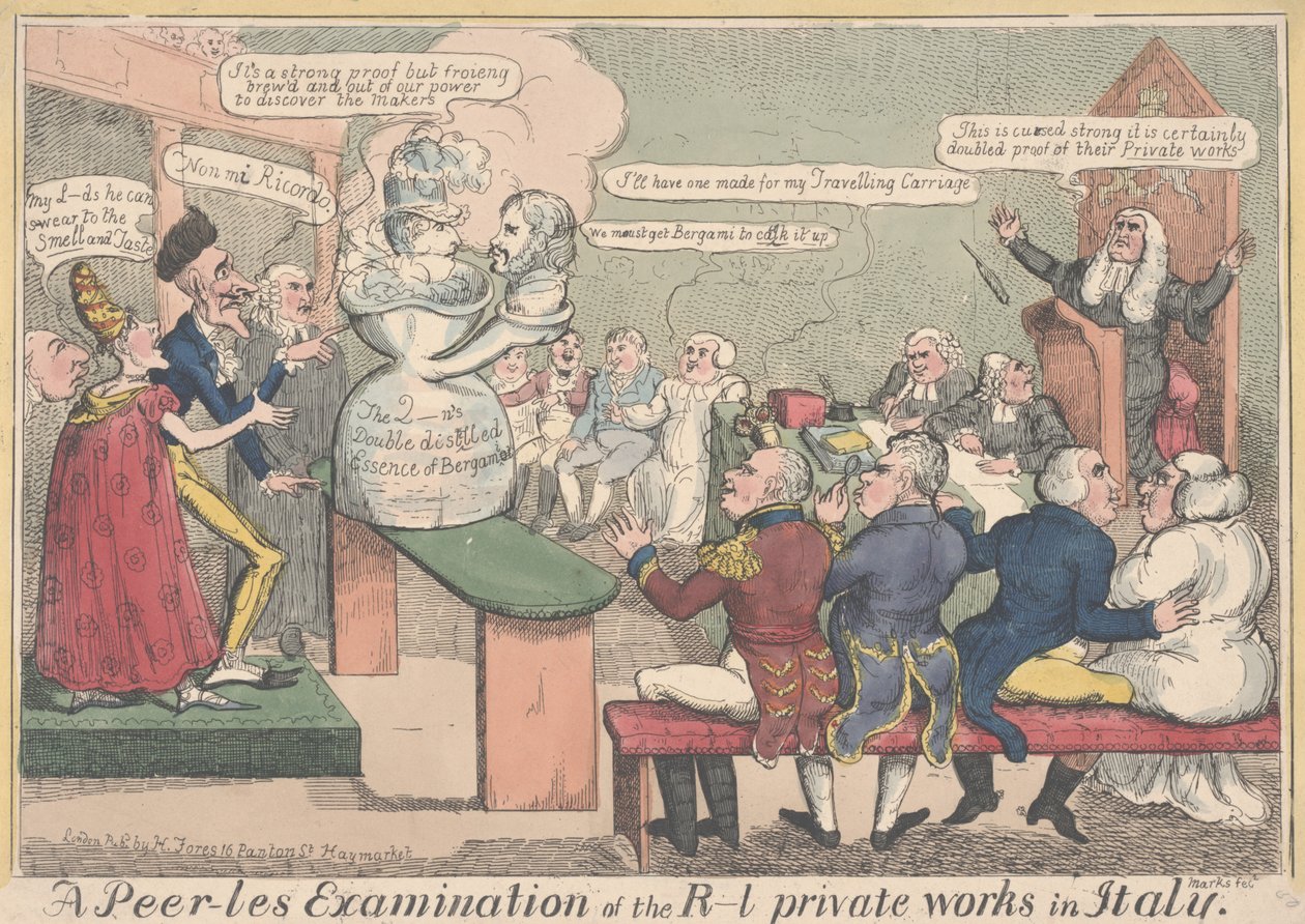 A Peerless Examination: A Peer-les Examination of the R-l Works in Italy (farvegravering) af English School