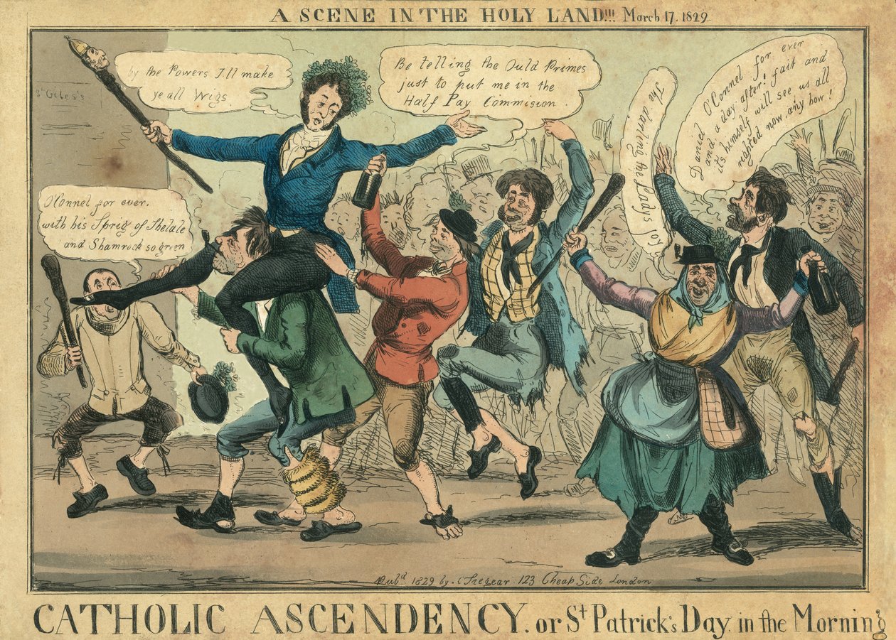 En scene i det hellige land, 17. marts 1829 af English School