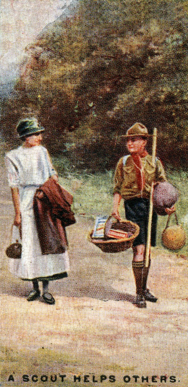 En spejder hjælper andre, 1929 af English School